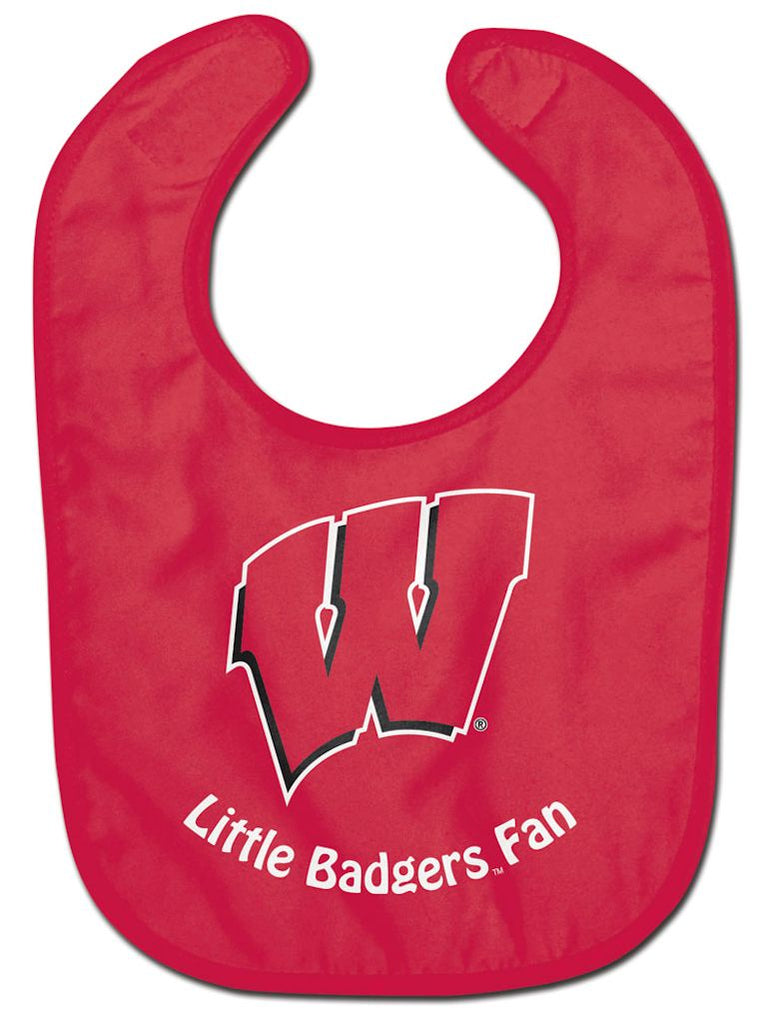 Wisconsin Badgers Baby Bib All Pro Little Fan Special Order