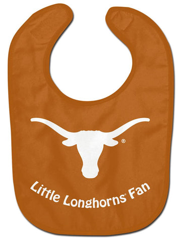 Texas Longhorns Baby Bib All Pro Little Fan