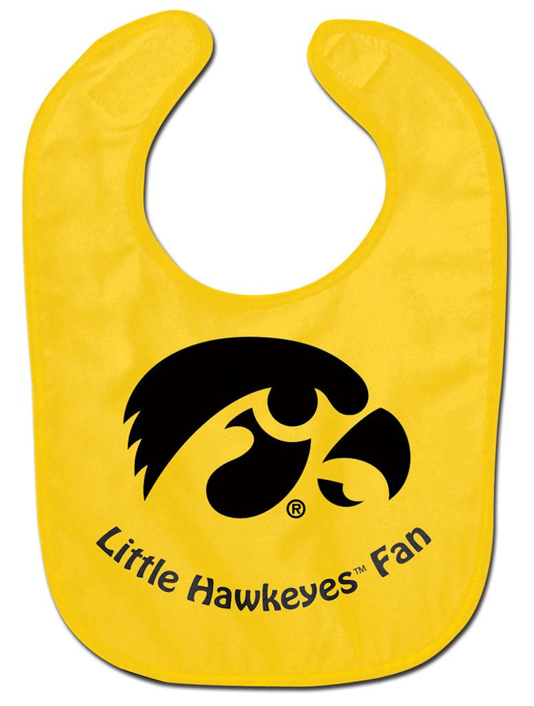 Iowa Hawkeyes Baby Bib All Pro Little Fan