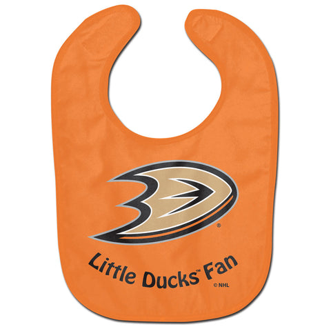 Anaheim Mighty Ducks Baby Bib All Pro Style Special Order
