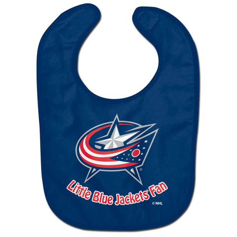 Columbus Blue Jackets Baby Bib All Pro Style Special Order