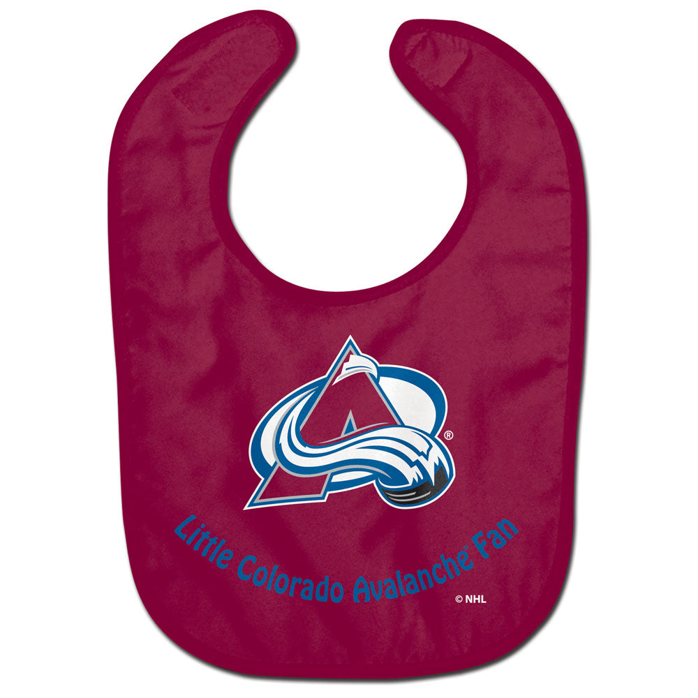 Colorado Avalanche Baby Bib All Pro Style Special Order