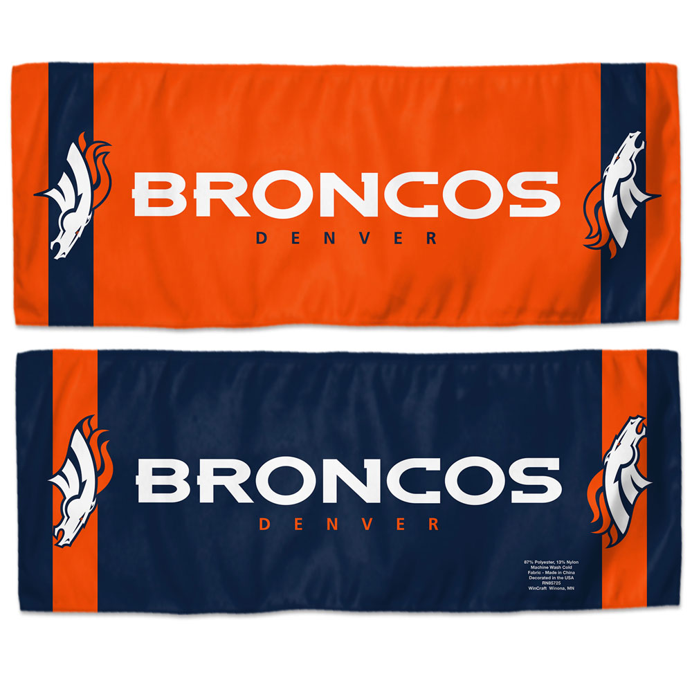 Denver Broncos Cooling Towel 12x30 Special Order
