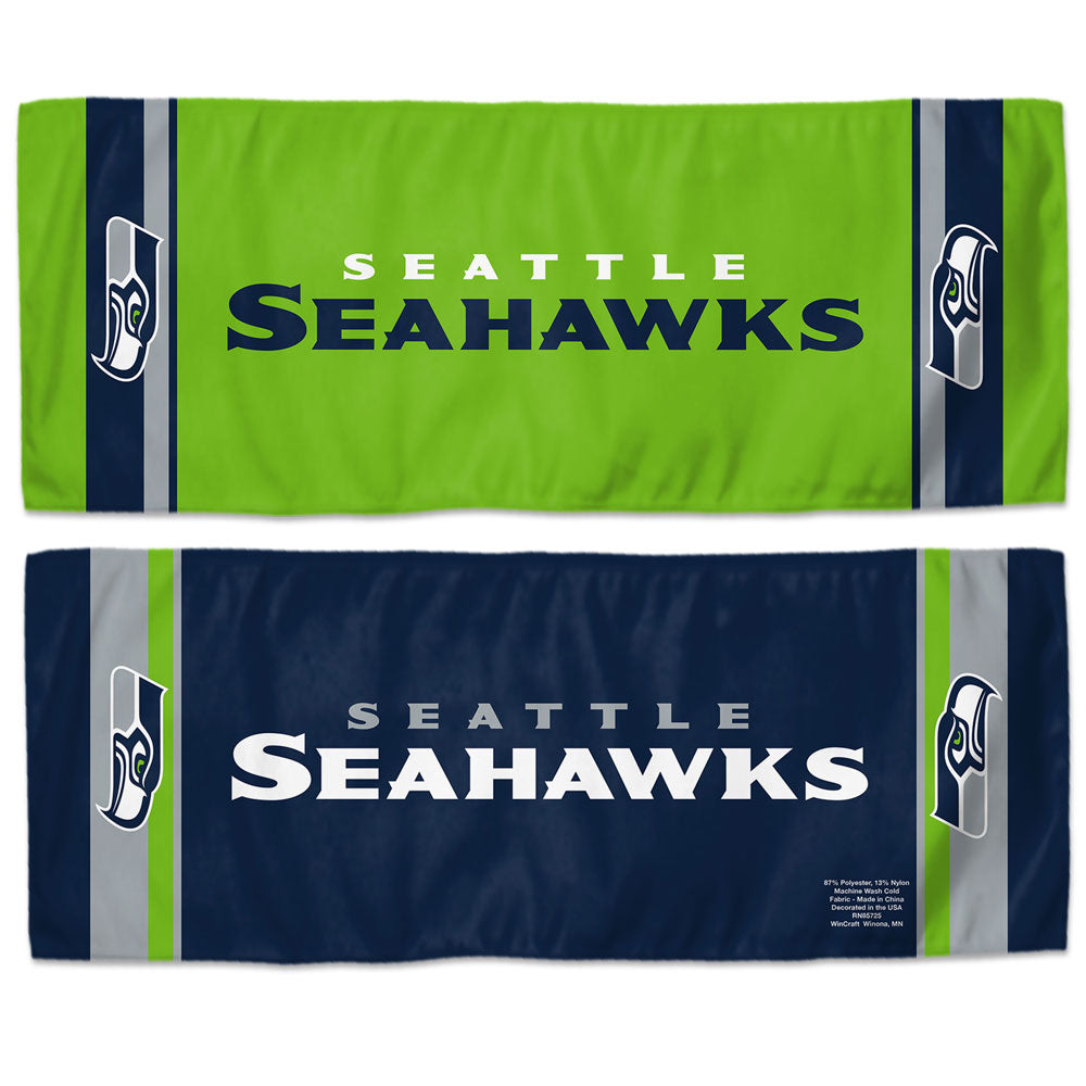 Seattle Seahawks Cooling Towel 12x30 Special Order