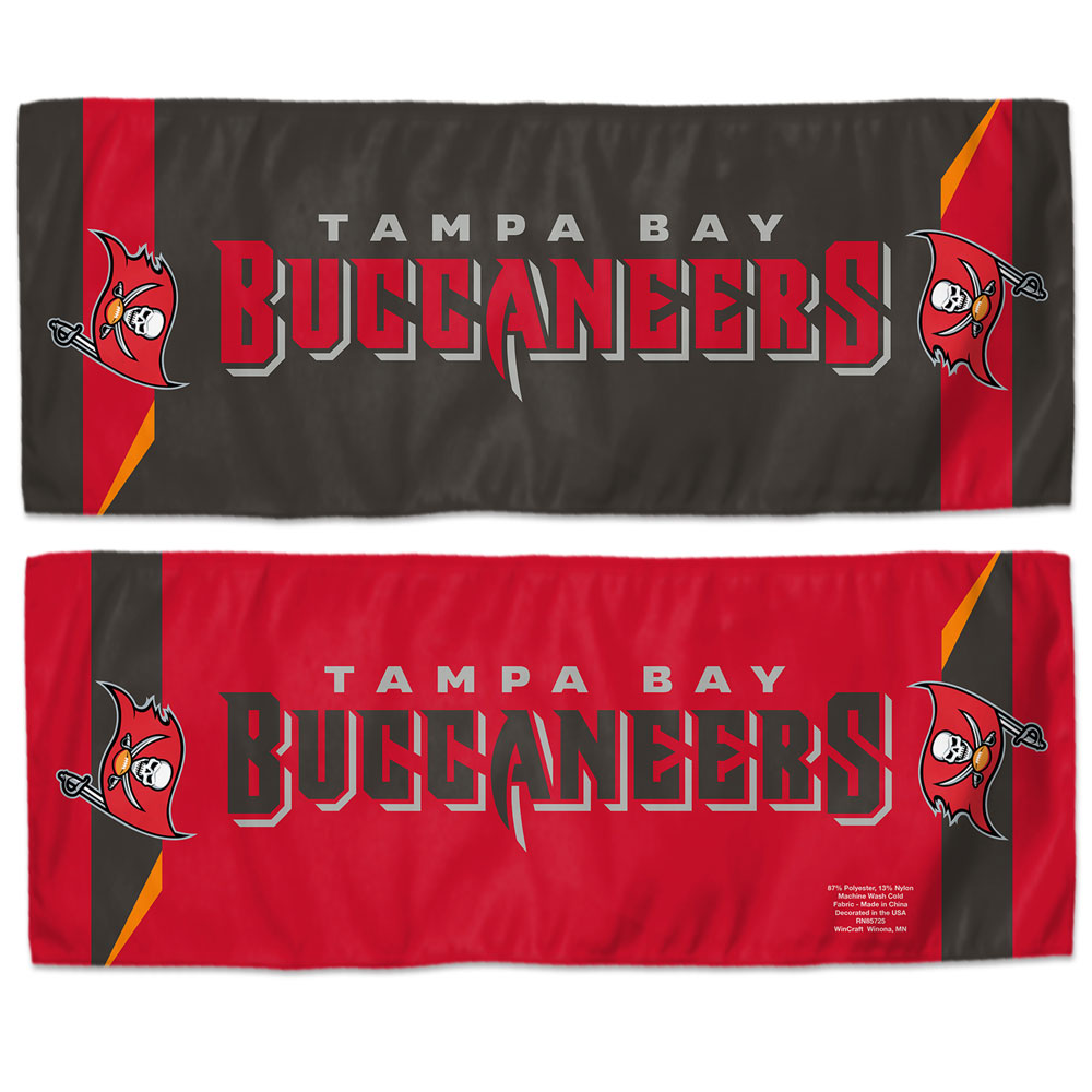 Tampa Bay Buccaneers Cooling Towel 12x30 Special Order