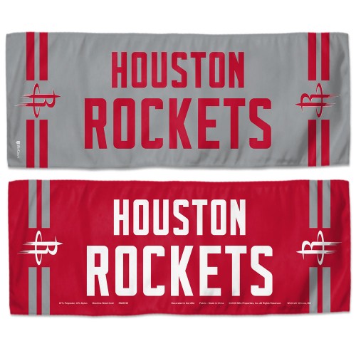 Houston Rockets Cooling Towel 12x30 Special Order