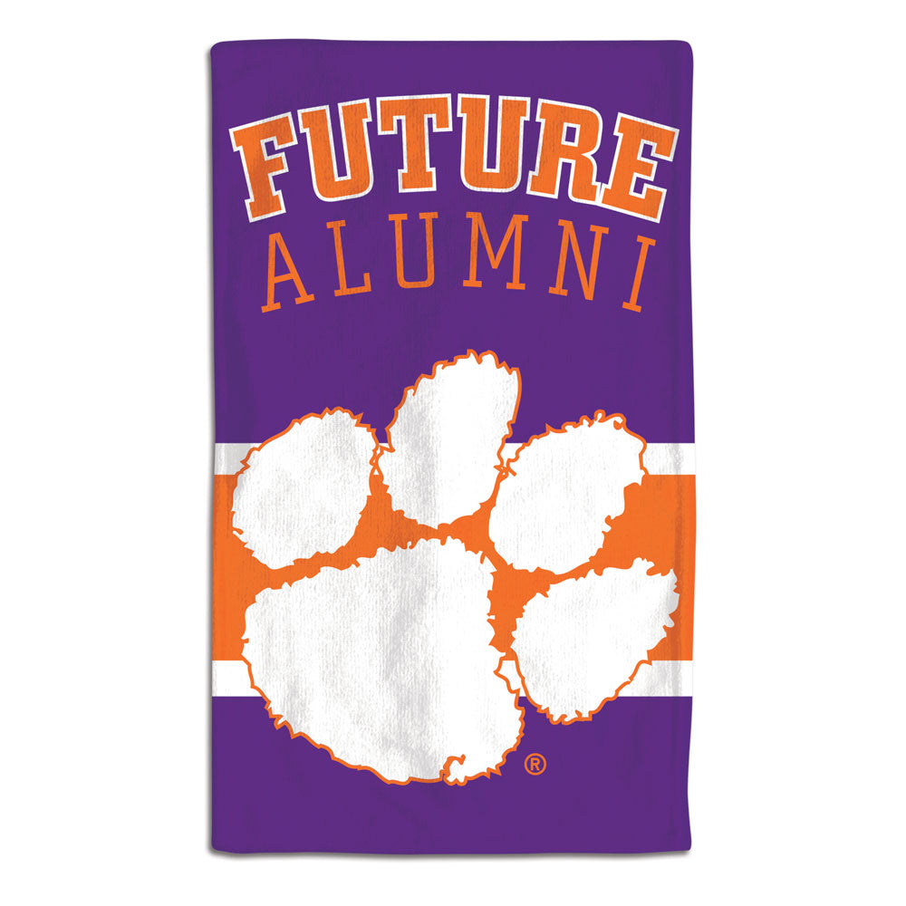 Clemson Tigers Baby Burp Cloth 10x17
