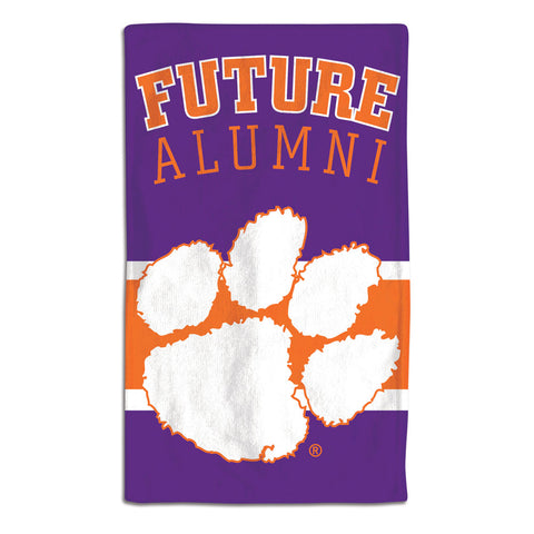 Clemson Tigers Baby Burp Cloth 10x17