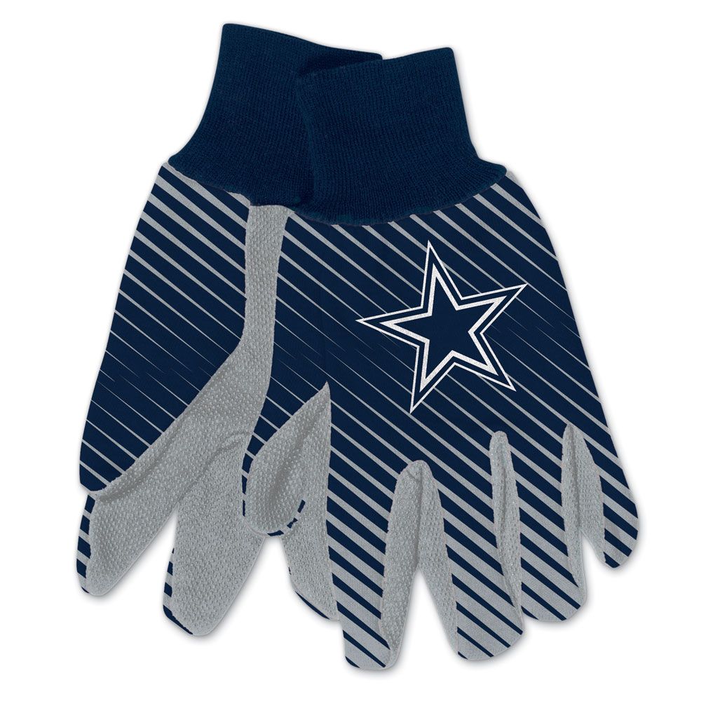 Dallas Cowboys Gloves Two Tone Style Adult Size