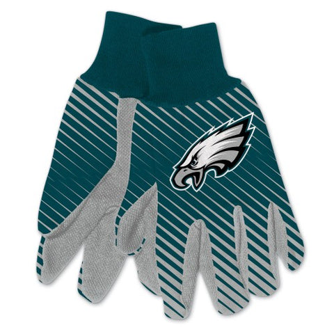 Philadelphia Eagles Gloves Two Tone Style Adult Size