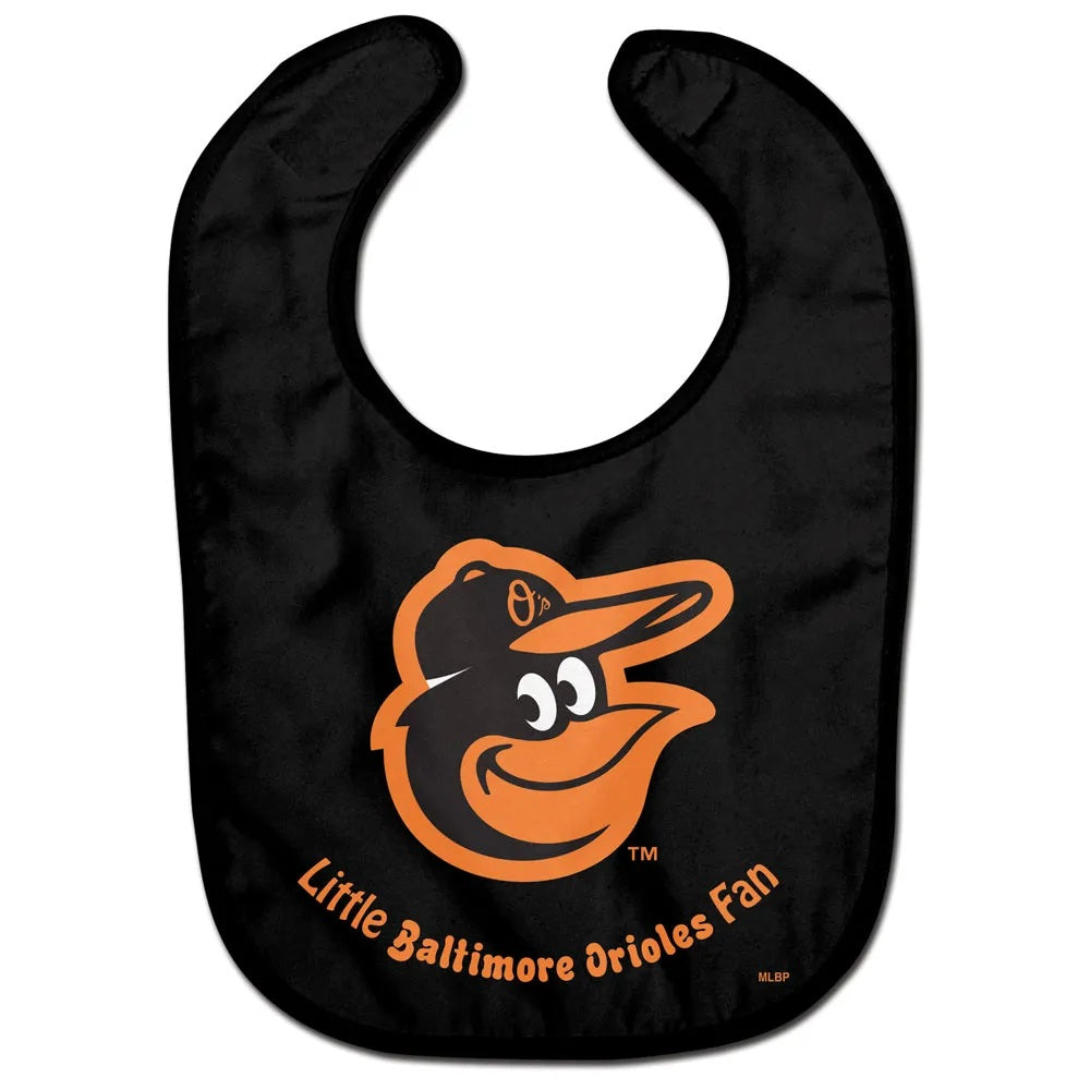 Baltimore Orioles Baby Bib All Pro Style Special Order