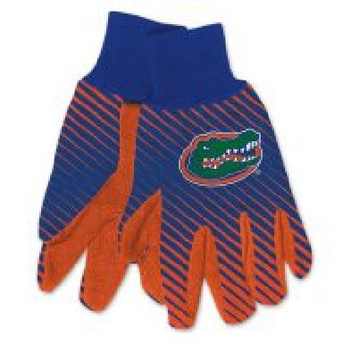 Florida Gators Gloves Two Tone Style Adult Size