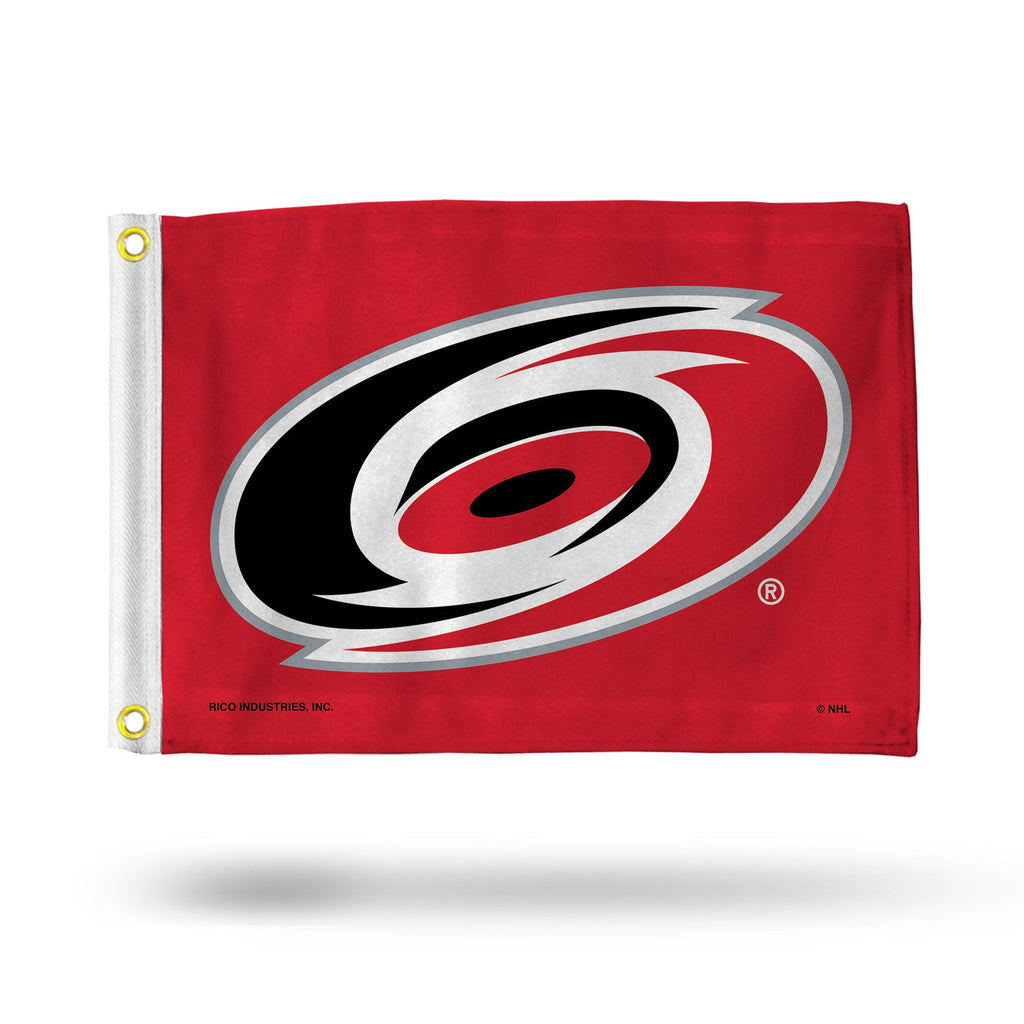 Carolina Hurricanes Flag 12x17 Striped Utility