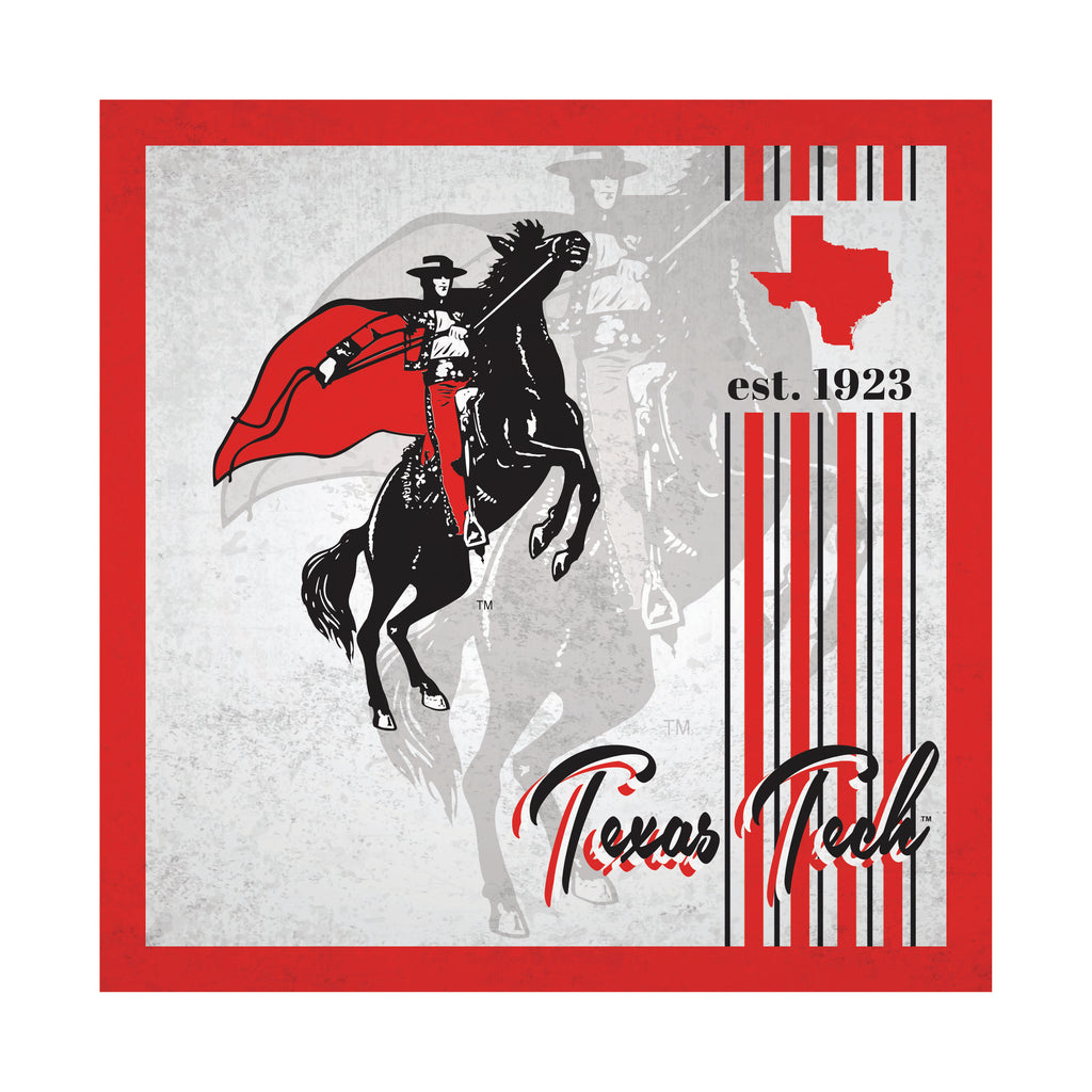 Texas Tech Red Raiders Sign Wood 10x10 Album Design