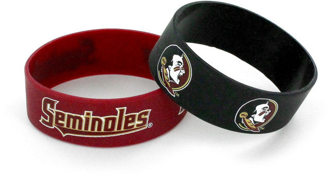 Florida State Seminoles Bracelets 2 Pack Wide Special Order