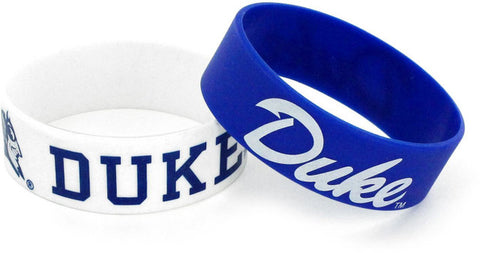 Duke Blue Devils Bracelets 2 Pack Wide
