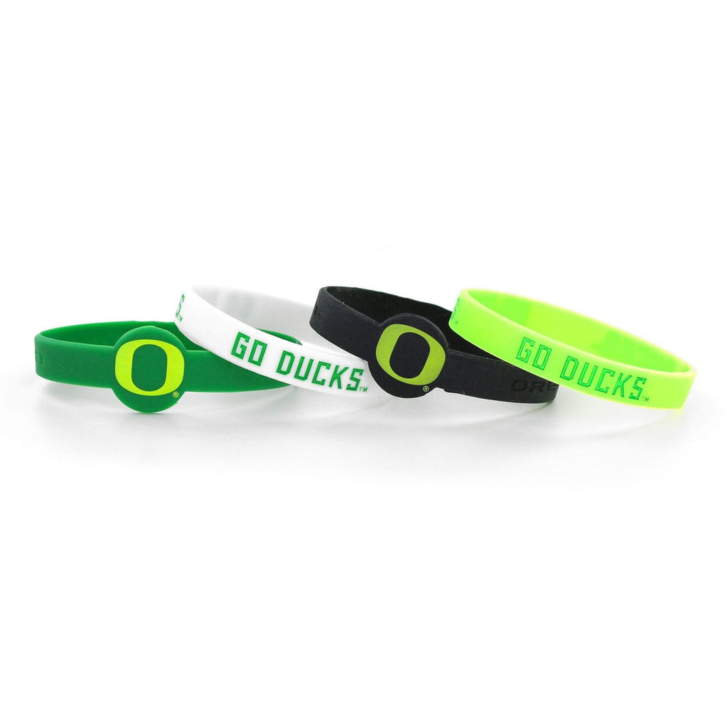 Oregon Ducks Bracelets 4 Pack Silicone
