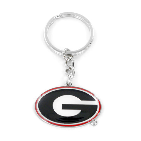 Georgia Bulldogs Keychain Logo