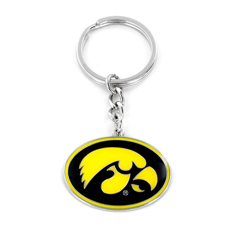 Iowa Hawkeyes Keychain Logo