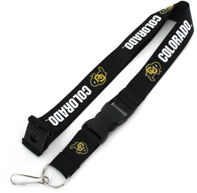 Colorado Buffaloes Lanyard Black