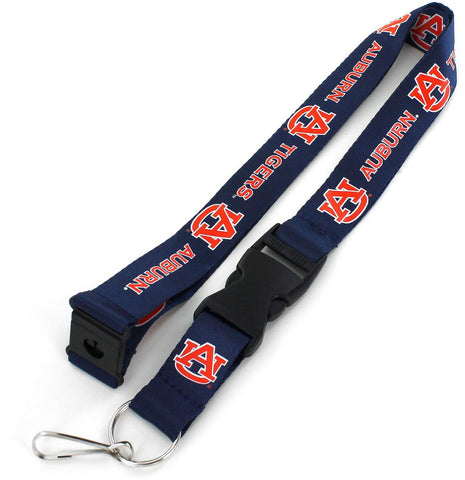 Auburn Tigers Lanyard Blue