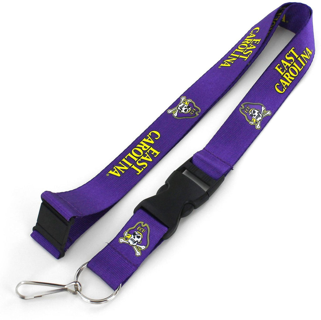 East Carolina Pirates Lanyard Purple