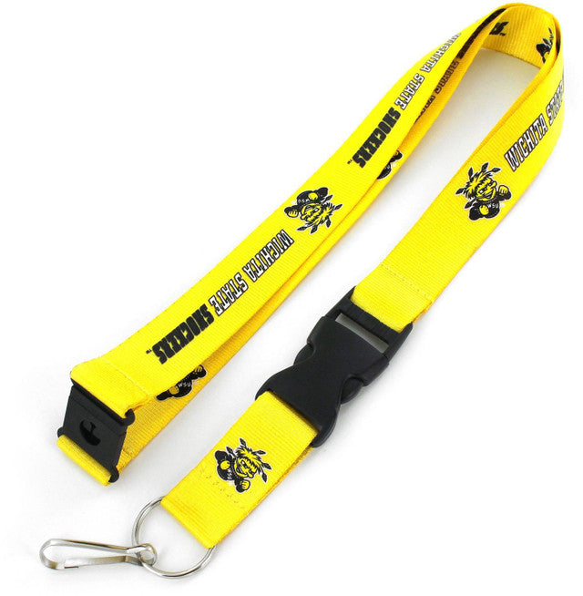 Wichita State Shockers Lanyard Yellow