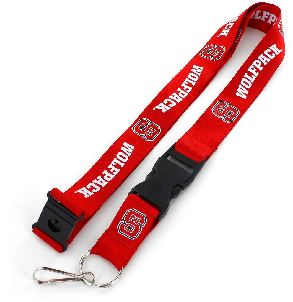 North Carolina State Wolfpack Lanyard Red