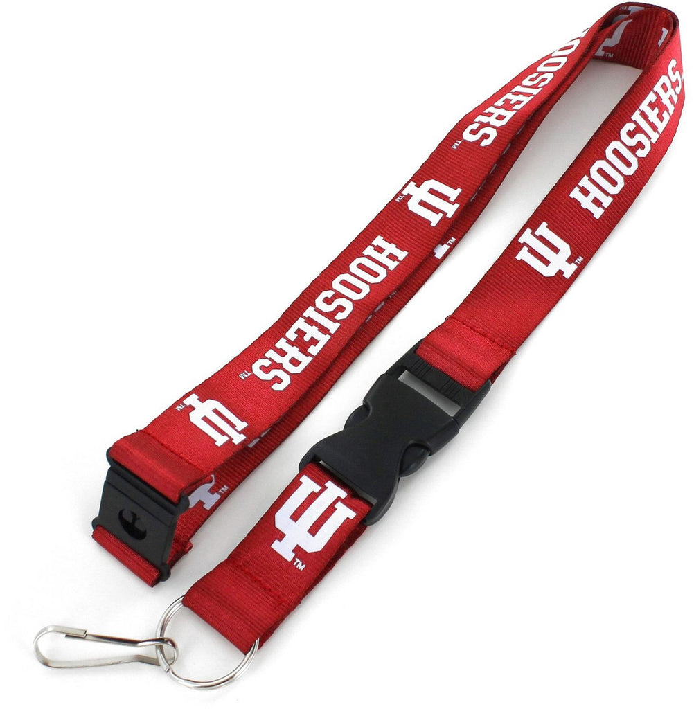 Indiana Hoosiers Lanyard Red