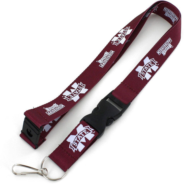 Mississippi State Bulldogs Lanyard Maroon