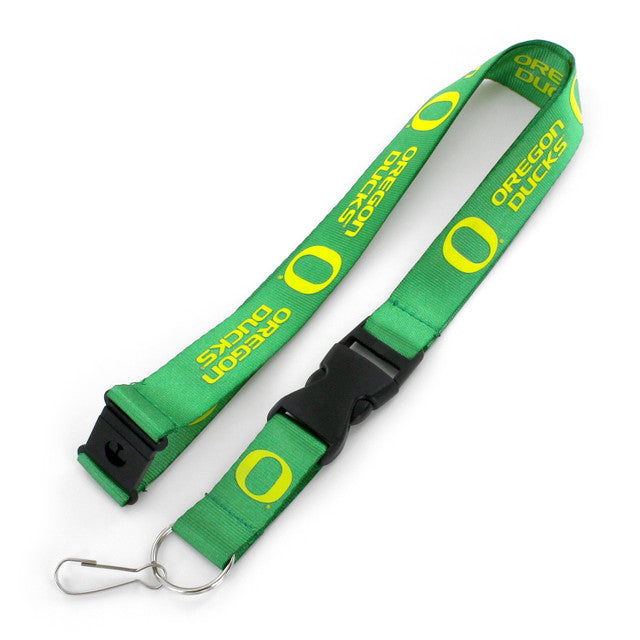 Oregon Ducks Lanyard Green