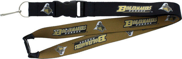 Purdue Boilermakers Lanyard Reversible Special Order