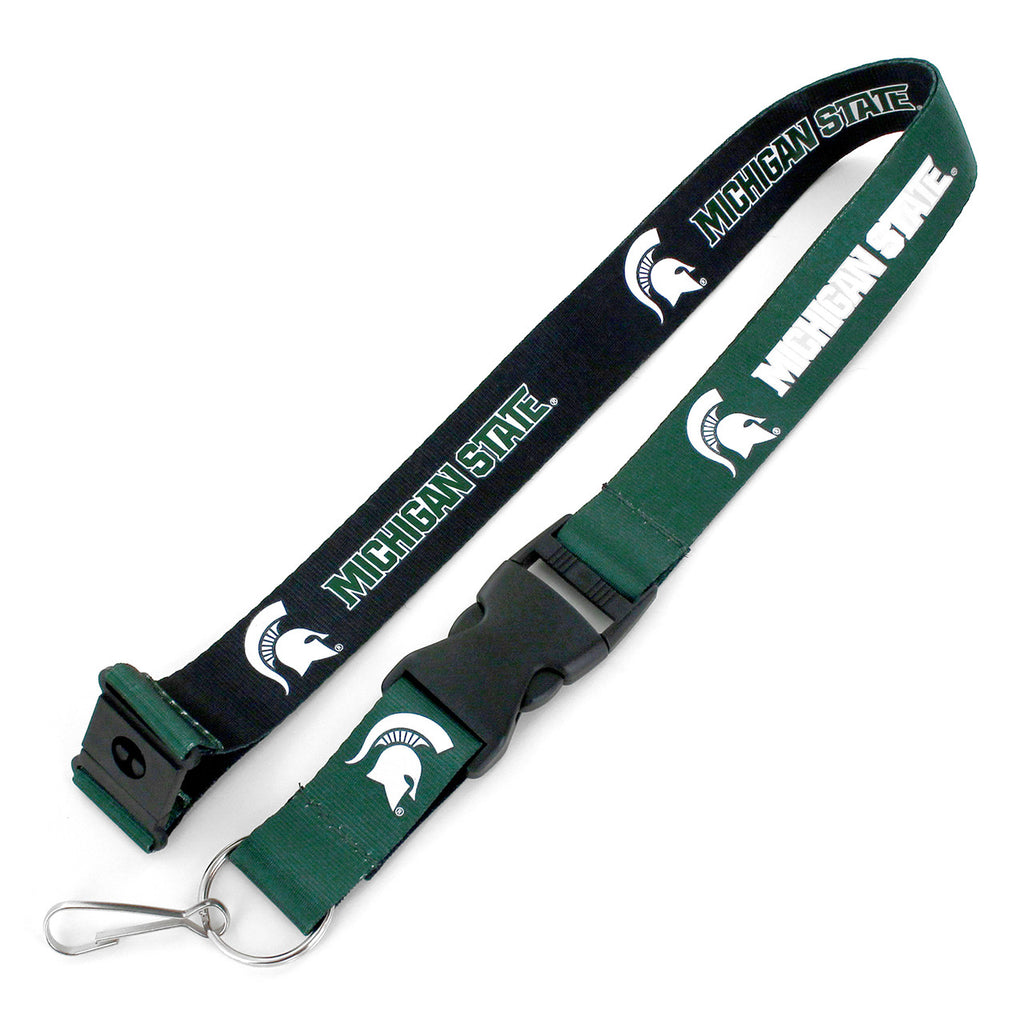 Michigan State Spartans Lanyard Reversible