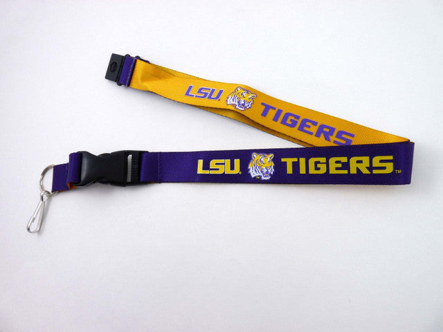 LSU Tigers Lanyard Reversible