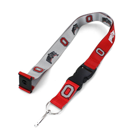 Ohio State Buckeyes Lanyard Reversible