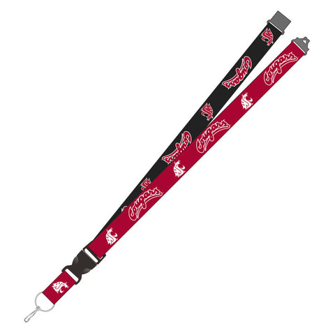Washington State Cougars Lanyard Reversible