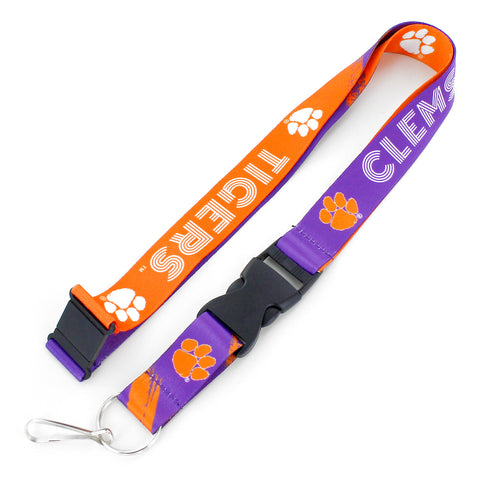 Clemson Tigers Lanyard Crossfade Design