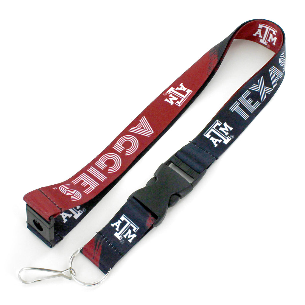 Texas A&M Aggies Lanyard Crossfade Design Special Order