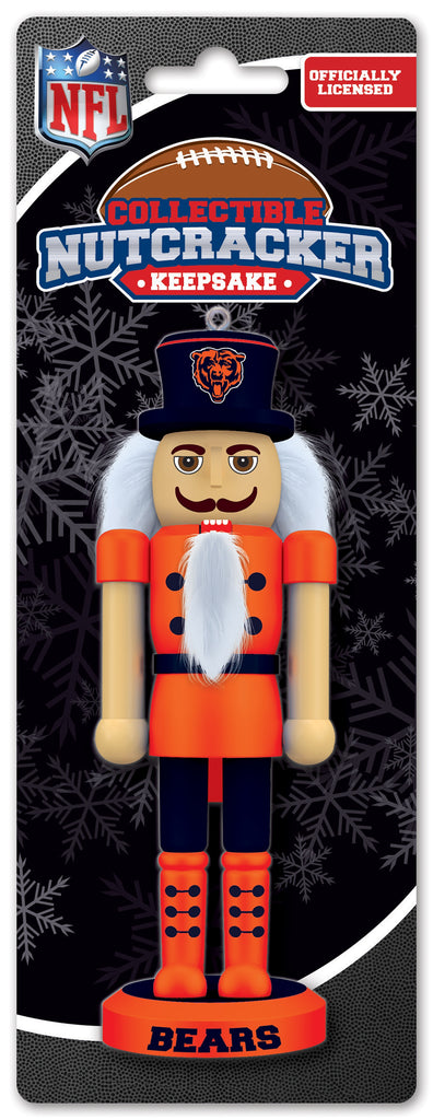Chicago Bears Nutcracker Miniature Periodic Restock