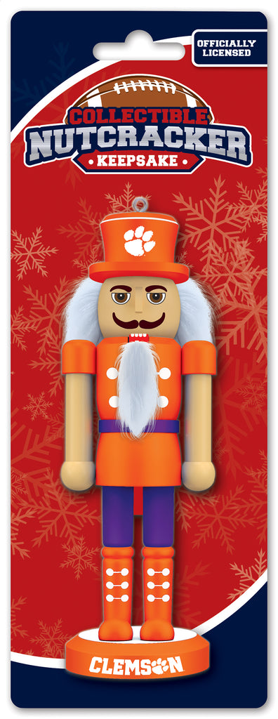 Clemson Tigers Nutcracker Miniature Periodic Restock