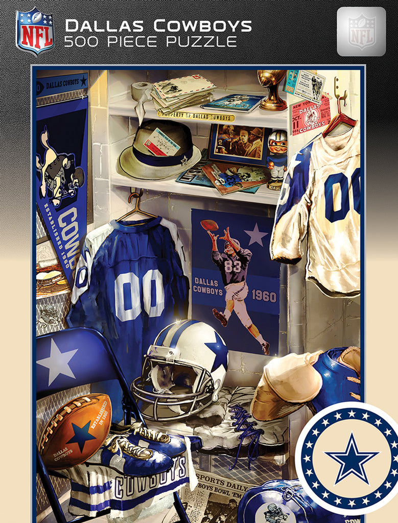 Dallas Cowboys Puzzle 500 Piece Locker Room