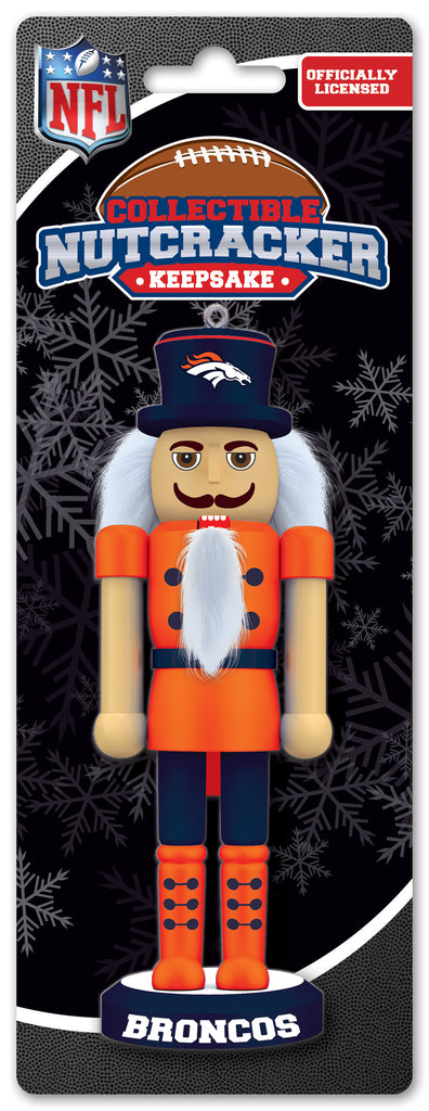 Denver Broncos Nutcracker Miniature Periodic Restock