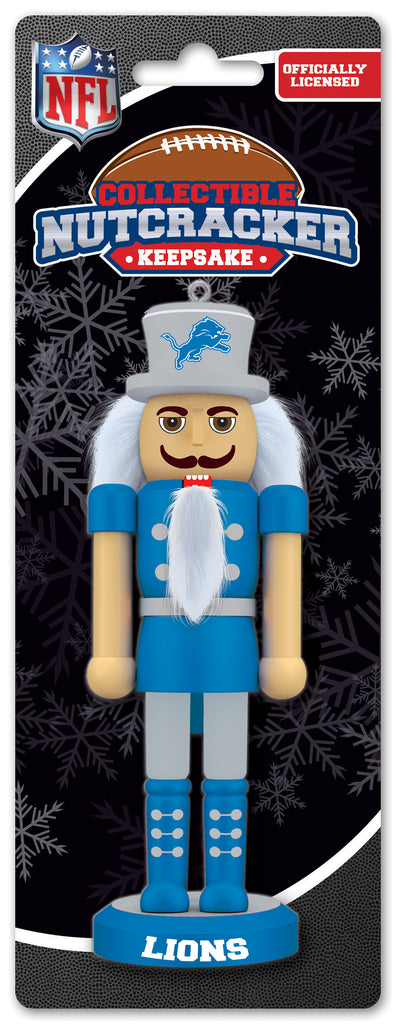 Detroit Lions Nutcracker Miniature Periodic Restock