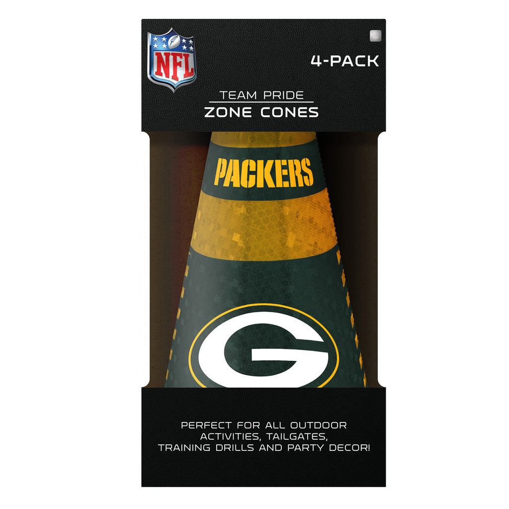 Green Bay Packers s Zone Cones 4 Pack