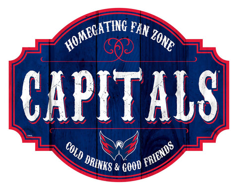 Washington Capitals Sign Wood 12 Inch Homegating Tavern Special Order