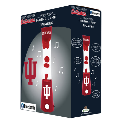 Indiana Hoosiers Magma Lamp Bluetooth Speaker