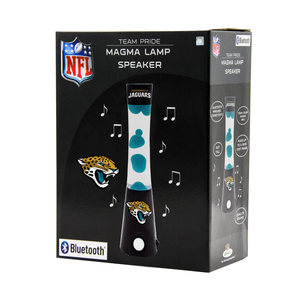Jacksonville Jaguars Magma Lamp Bluetooth Speaker
