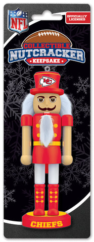 Kansas City Chiefs Nutcracker Miniature Periodic Restock
