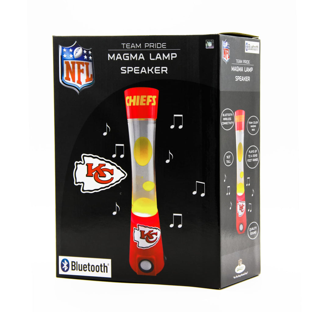 Kansas City Chiefs Magma Lamp Bluetooth Speaker