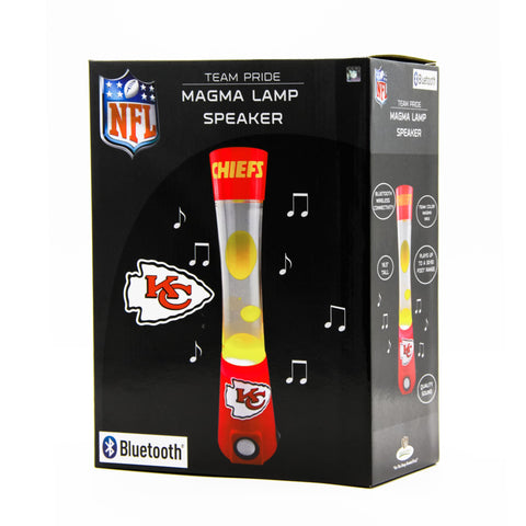 Kansas City Chiefs Magma Lamp Bluetooth Speaker